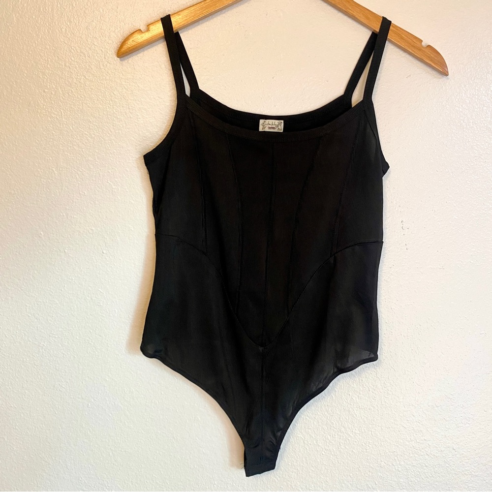 NWOT Free People Intimately Thong Bodysuit Size Medium